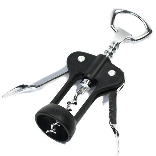 Chef Craft 20168 Chrome Winged Corkscrew Wine Opener