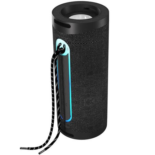 SuperSonic SC2340BTBLK Portable Bluetooth Speaker with LED
