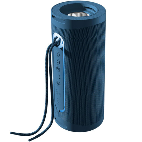 SuperSonic SC2340BTBLUE Portable Bluetooth Speaker with LED