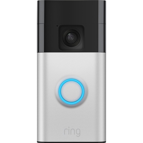 Ring BOBZWRSRWV Battery Doorbell - Satin Nickel | BrandsMart USA