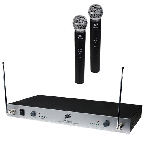 Zebra GW5002 Professional Premium Wireless Dual Microphone System