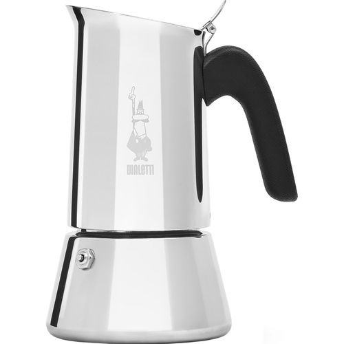 【Morenita】④ Bialetti 0007254-CNNP Venus 4 Cup Stainless Steel Espresso Coffee