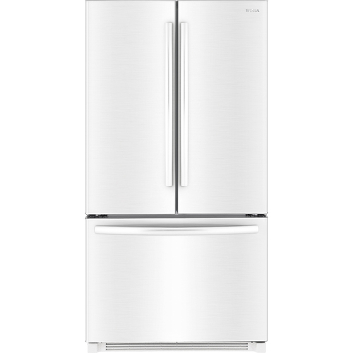 WINIA WRFS26ABWD 26.1 CuFt French Door Refrigerator in White with