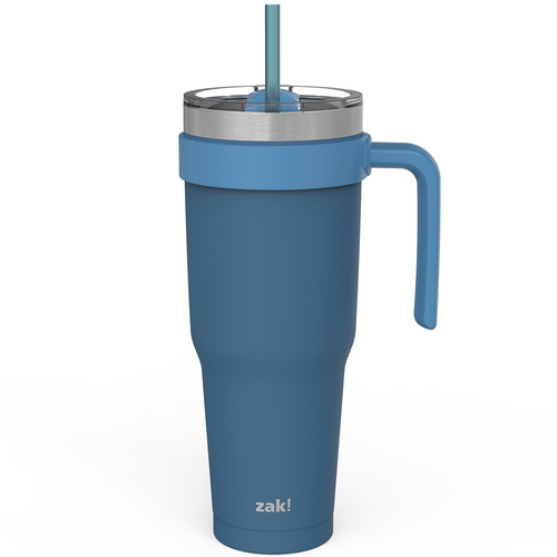 Zak 0762-W630 Bluebell Soft Paint 40oz. Stainless Steel Double