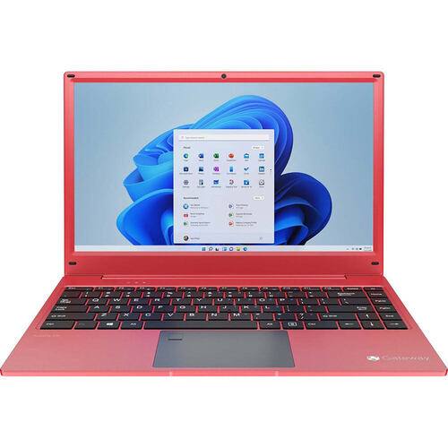 Gateway GWNR51416 RD 14.1 Ultra Slim Notebook FHD 8GB 256GB SSD Windows 11 Home Red BrandsMart USA