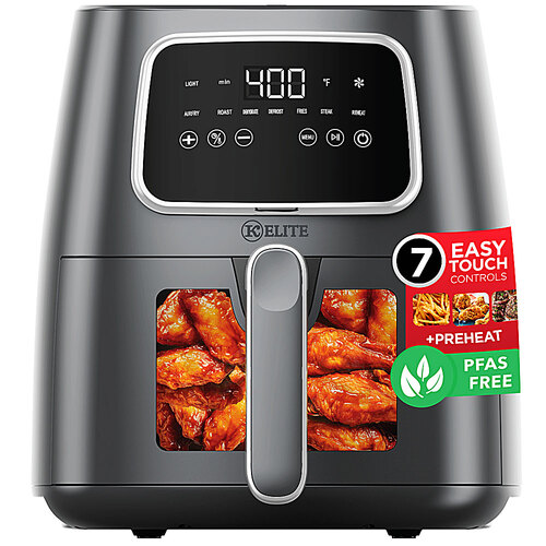 Kitchen Elite 5.5QT Digital Air Fryer $25 + Free Shipping