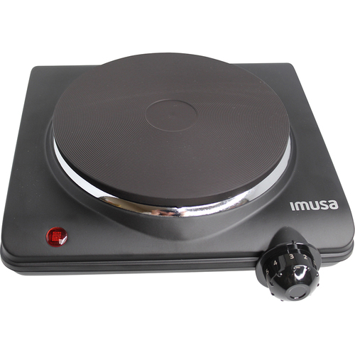 IMUSA GAU-80315US 1200 Watt Electric Single Hot Plate | BrandsMart USA