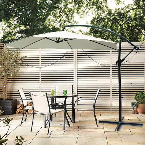 Doral Designs LF65001BGE Banana Cantilever 10 ft. Beige