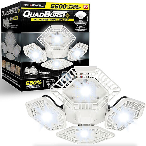 Bell & Howell 8068 QuadBurst 192 High Intensity LED 5500 Lumens