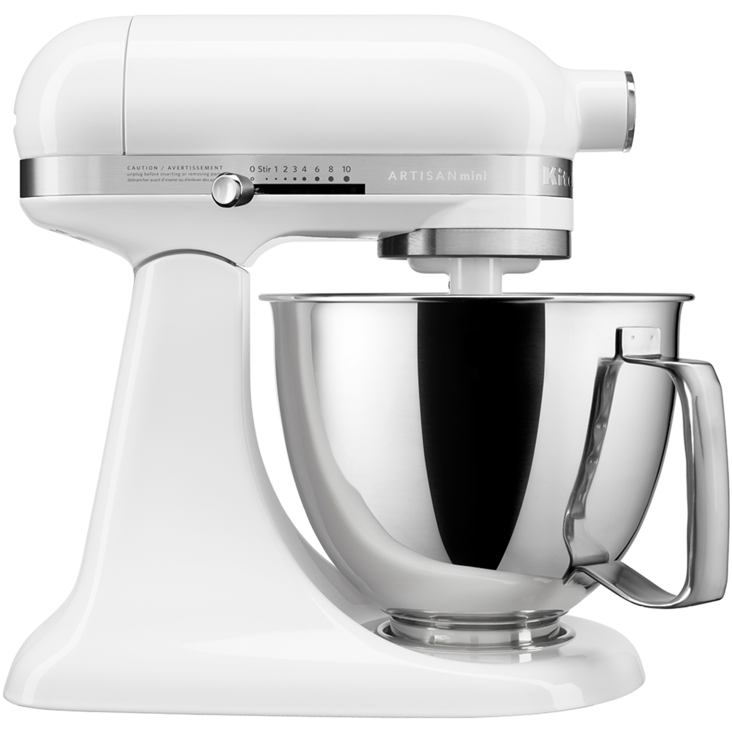 KitchenAid Artisan Mini 3.5 Quart Tilt-Head Stand Mixer - White