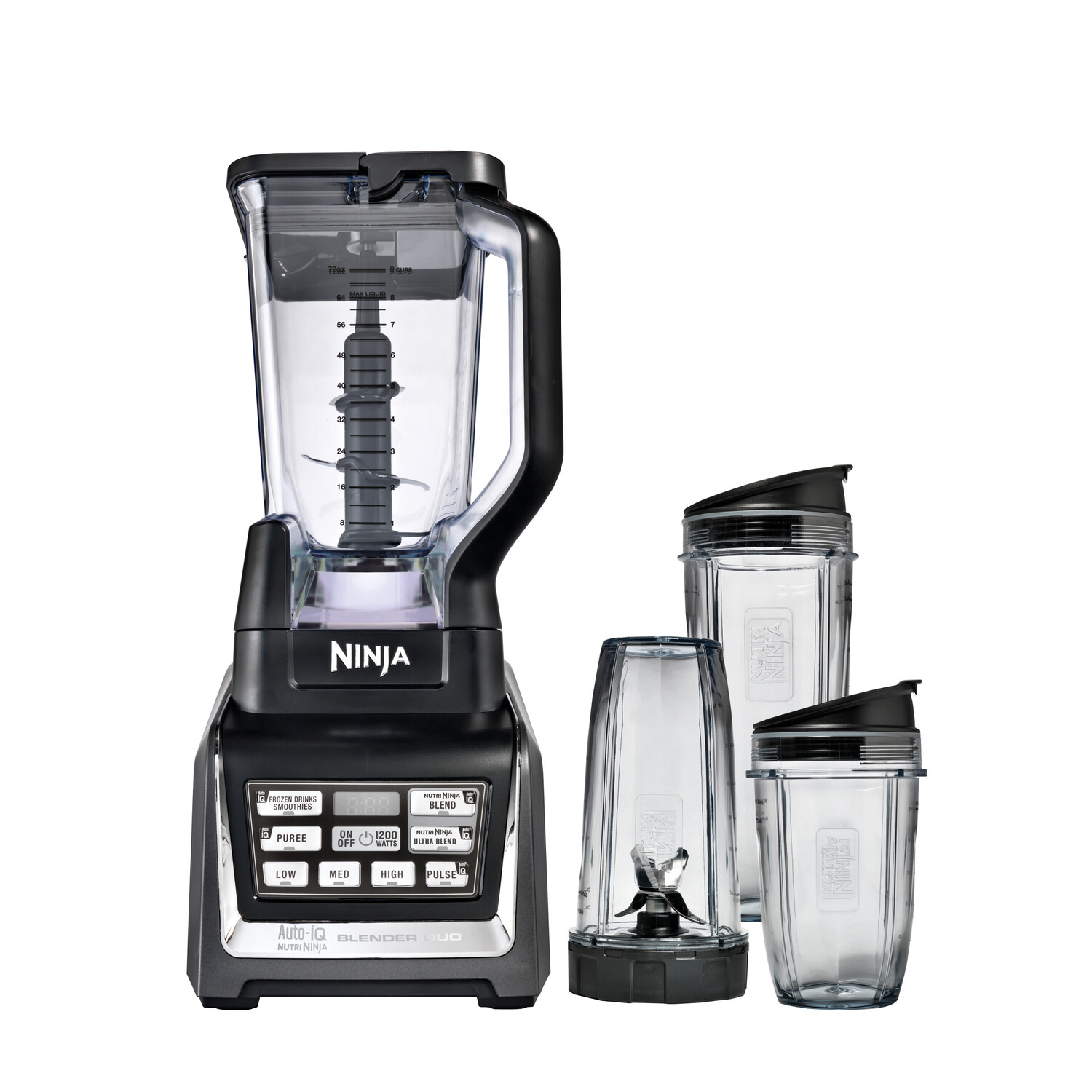 Ninja - Professional 1000 3-Speed Blender - Black/Silver