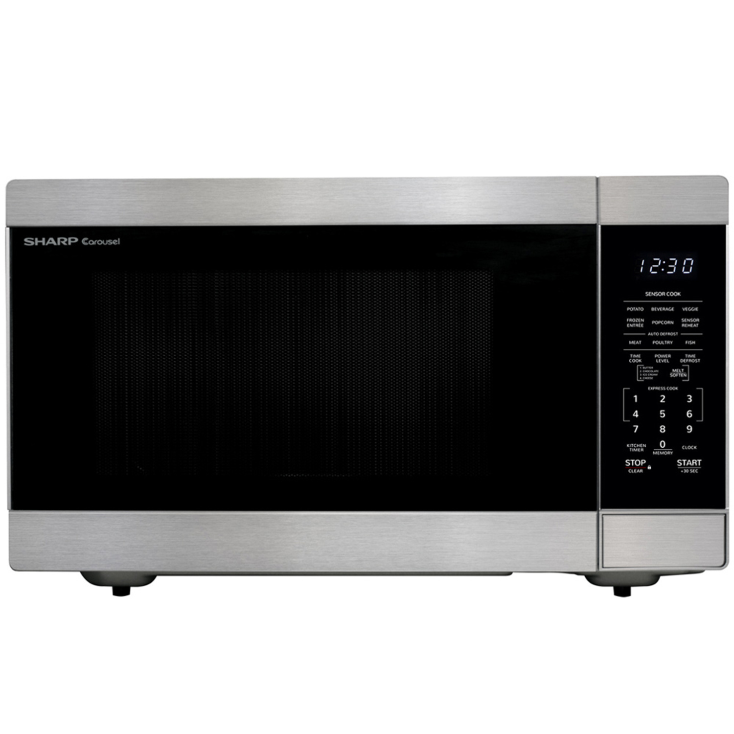 Sharp Appliances - SMC1169HS - Medium-sized 1.1 Cu. Ft. capacity, Countertop  Microwave Oven-SMC1169HS