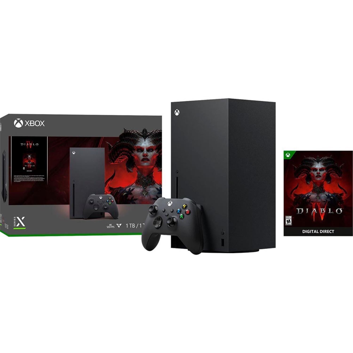 Xbox RRT-00027 Series X 1TB Console - Diablo IV Bundle