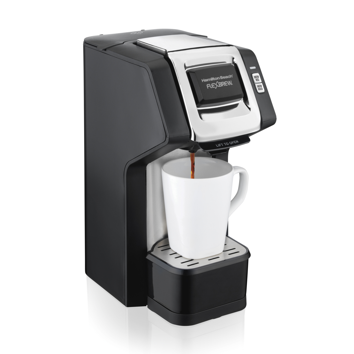 Hamilton Beach Stainless FlexBrew Dual Coffee Maker - Black