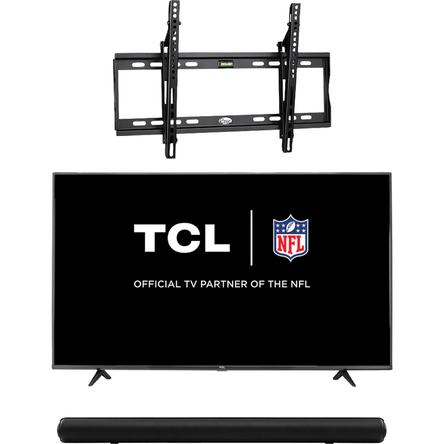 TCL 43 Class 4Series 4K UHD HDR LED Smart Roku TV 43S453