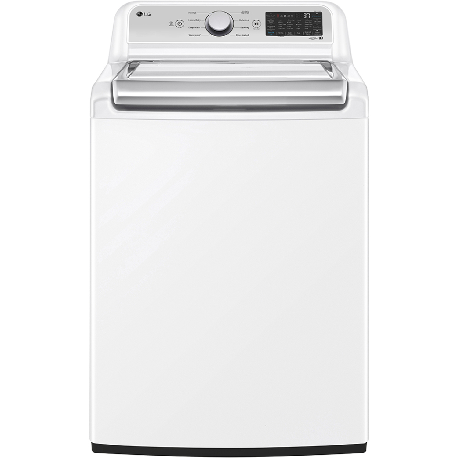 LG WT7405CW 5.3 CuFt Smart Top Load White Electric Washer with