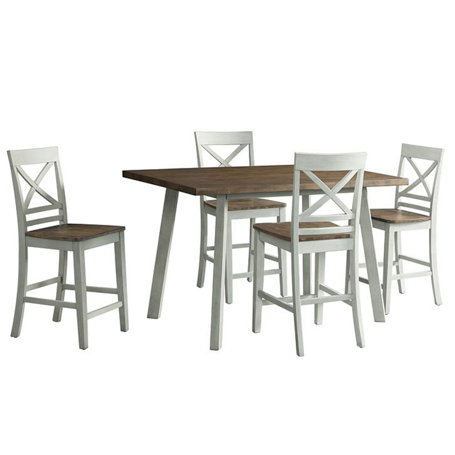 Elements DEP4005CS El Paso 5 Piece Counter Height Dining Room Set