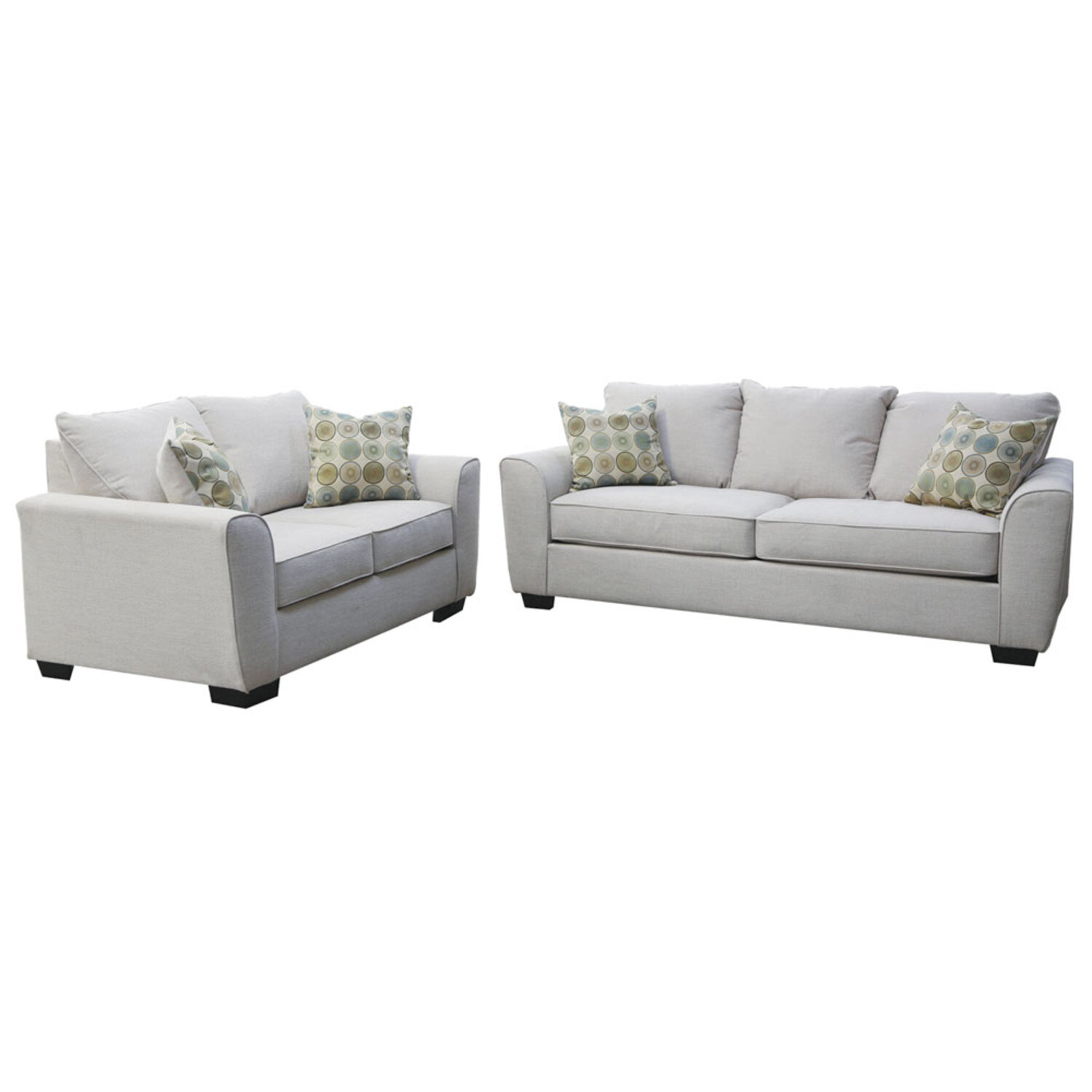 Woodhaven Dixiesl Wht Dixie Sofa And