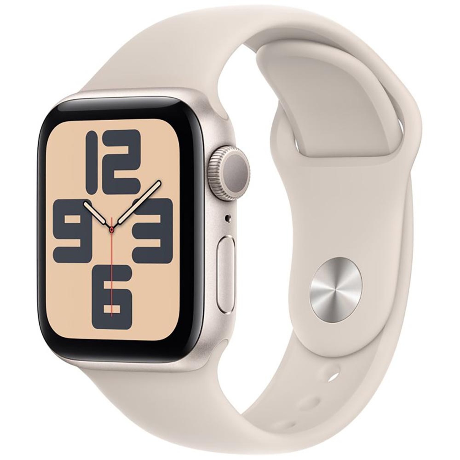 Apple Watch Series 9 (GPS) 45mm Starlight Aluminum Case with Starlight  Sport Band S/M Starlight MR963LL/A - Best Buy