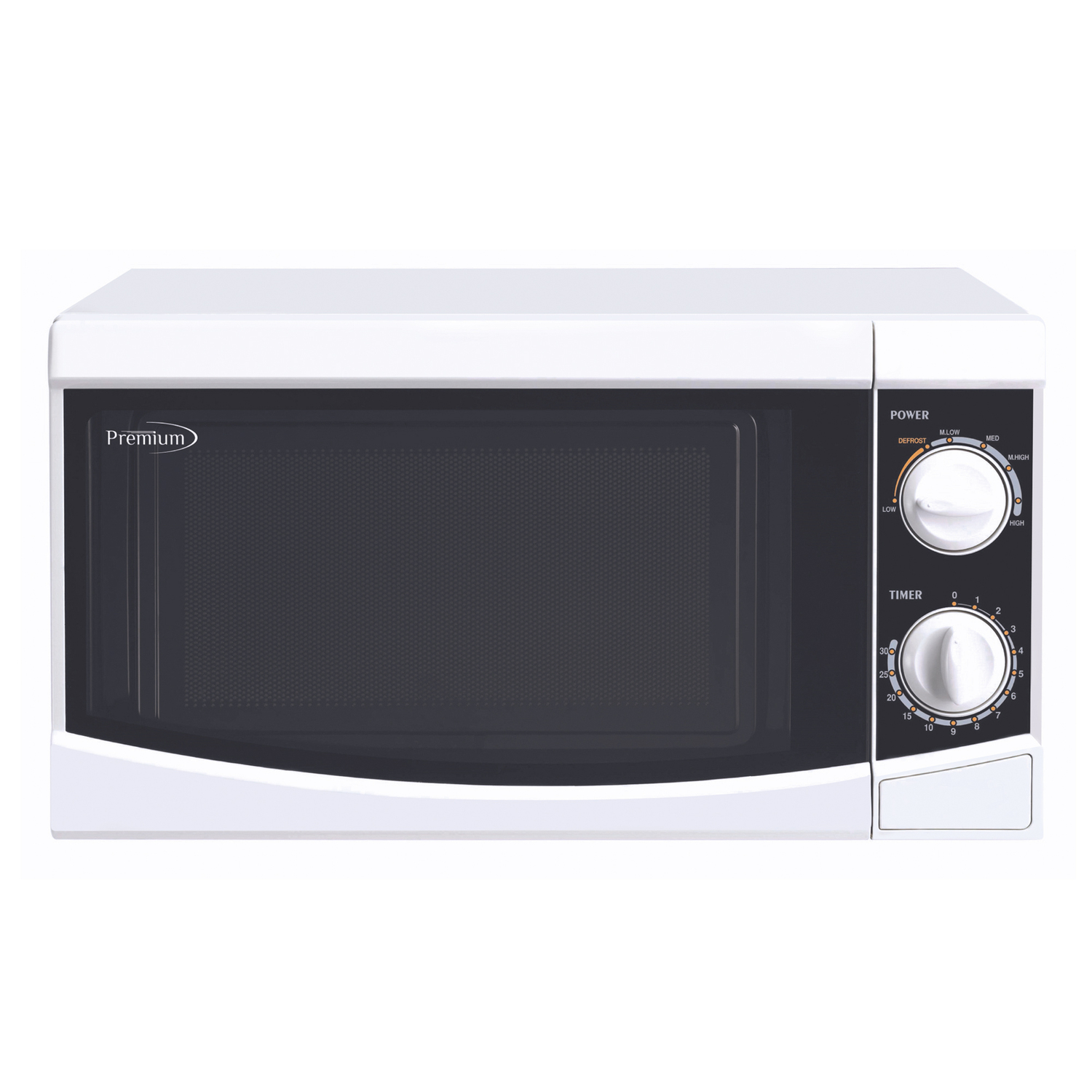 Avanti MT7V0W 18 Inch Countertop Microwave Oven with 0.7 cu. ft. Capacity,  700 Watts, Electronic Control Panel, 10 Microwave Power Levels, and Child  Safety Lock: White