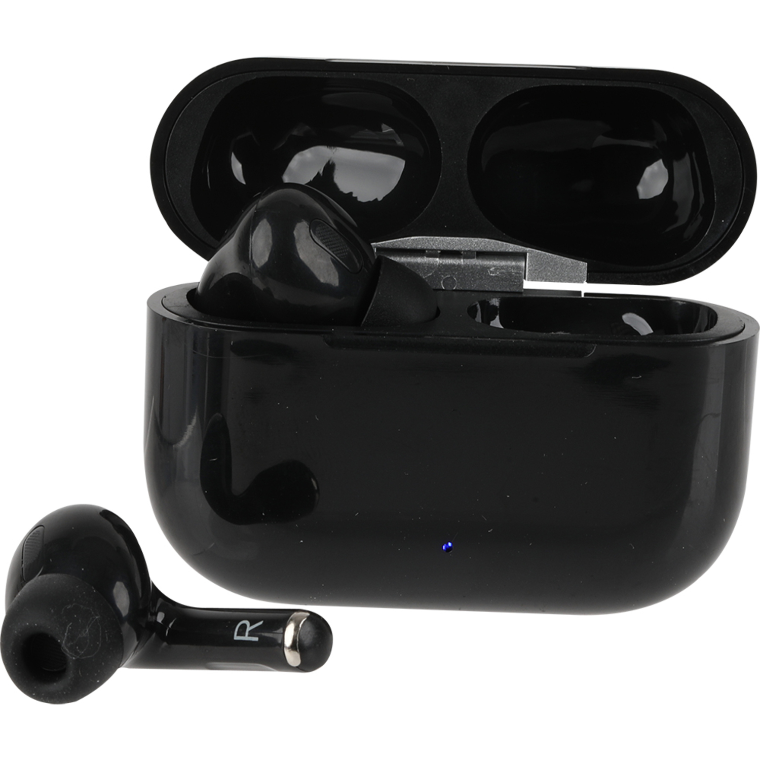 with | BrandsMart Charging Black In-Ear USA Case Headphones V40073WBLKSTK True Vivitar Wireless