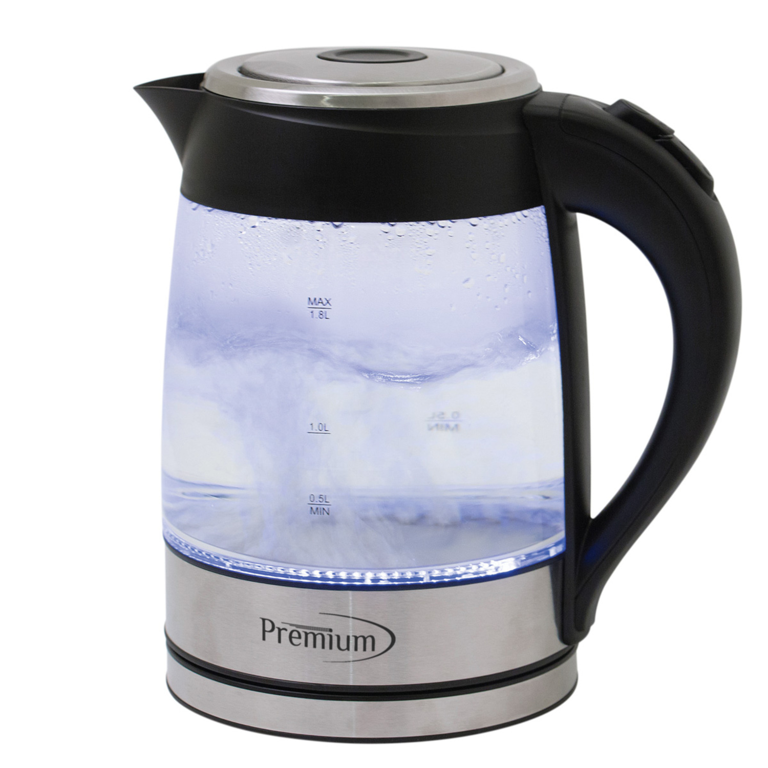 1.8-Liter Cordless Glass Electric Kettle