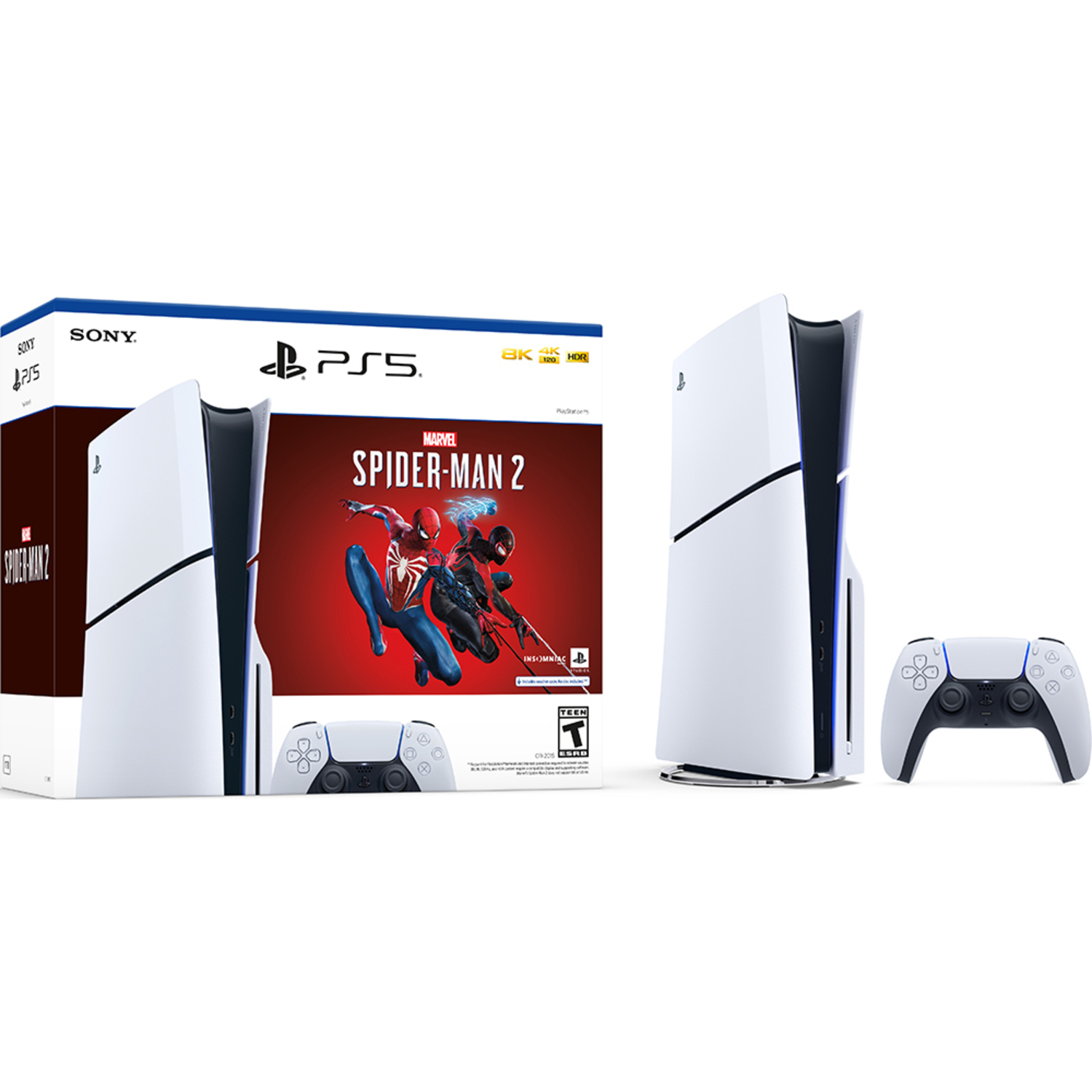 Consola PS5 Bundle Spiderman 2 + Ea Sports Fc 24 + Mortal Kombat 1 - Promart