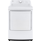 LG 7.3 CuFt Smart White Electric Dryer with Sensor Dry