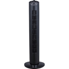 Optimus 32" Oscillating Tall Tower Fan with Timer - Black