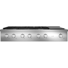 Image of product - 48" 6-Burner Commercial Style Gas Cooktop in Stainless Steel with Integrated Griddle