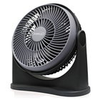 Image of product - 8" Floor or Wall Mounted 3-Speed Fan in Black