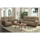 Elements Hornet Manual Reclining Glider Sofa, & Loveseat - Beige