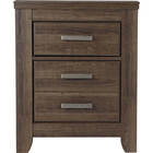 Signature Design by Ashley Juararo 2-Drawer Night Stand - Dark Brown