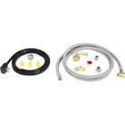 FRESTEC 6 Ft. Universal Dishwasher Water & Power Supply Kit