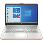 HP 14"  64GB eMMC Storage 4GB RAM Intel Celeron, Intel UHD Graphics 600 Touch Laptop - Pale Rose Gold