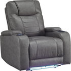 Signature Design by Ashley Rocco Dual Power Recliner - Slate