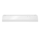 Whirlpool 30" 270 CFM Range Hood with Full-Width Grease Filters - White