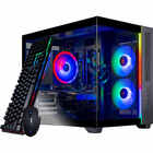 SkyTech Gaming Gaming Chronos Mini 2 AMD Ryzen 5-5500 16GB RAM 1TB NVMe SSD, NVIDIA GeForce RTX 5060 8GB GDDR6 Graphics - Black