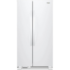 Whirlpool 25 Cu. Ft. 36" Wide Side-by-Side Refrigerator - White