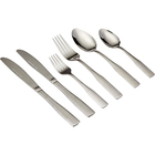 Gibson 61-Piece Abbevile Stainless Steel Flatware Set For 12