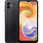 Image of product - Galaxy A04 6.5" LTE Black 64 GB Storage 4GB RAM Dual Rear Camera 50/2 MP Selfie Camera 5 MP Unlocked Smart Phone - Latin Version