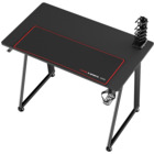 Image of product - Black Gaming Desk with Accessories