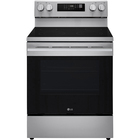 LG 6.3 CuFt Smart 4-Burner Freestanding Electric Range in Stainless Steel
