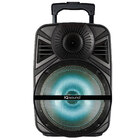 IQ Sound 12" Portable Wireless Bluetooth Speaker with Flashing LED Lights