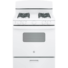 GE 4.8 CuFt Freestanding Gas Range in White