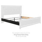 Signature Design by Ashley Kaydell King Panel Rails