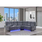 Global Furniture Bradley Manual Recliner Sectional
