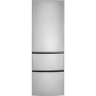 GE 11.9 CuFt Bottom-Mount Refrigerator in Stainless Steel with Temperature-Controlled Drawer