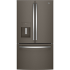 GE 25.6 Cu. Ft. French-Door Refrigerator - Fingerprint Resistant Slate