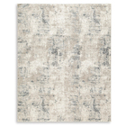 Signature Design by Ashley Gentor Blue/Ivory Color Medium Rug - (5 ft x 7 ft)